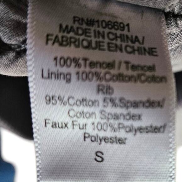 Young Fabulous & Broke Earhart Jacket Grey Size S NWT - Picture 11 of 11